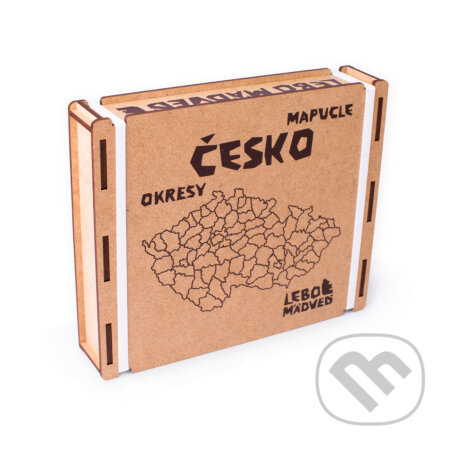 Puzzle: Mapucle Česko okresy (Bear Design). Bear Design, 2020 Puzzle: Mapucle Česko okresy (Bear Design). Bear Design, 2020