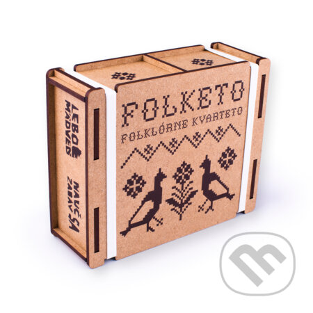 Spoločenská hra: Folketo - folklórne kvarteto (Bear Design). Bear Design, 2020 Spoločenská hra: Folketo - folklórne kvarteto (Bear Design). Bear Design, 2020