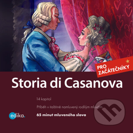 Audiokniha: Storia di Casanova (IT) (Valeria De Tommaso). Edika, 2020 Audiokniha: Storia di Casanova (IT) (Valeria De Tommaso). Edika, 2020