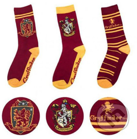 Ponožky HARRY POTTER: Gryffindor - Nebelvír (Harry Potter). Harry Potter, 2019 Ponožky HARRY POTTER: Gryffindor - Nebelvír (Harry Potter). Harry Potter, 2019