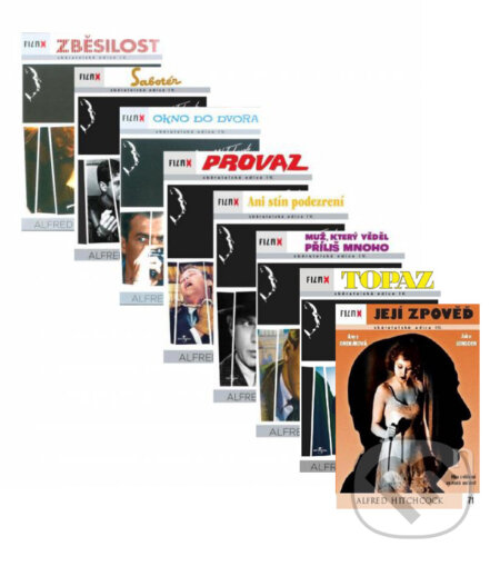 Film: Alfred Hitchcock (Sada 8 DVD) (Alfred Hitchcock) (DVD). Hollywood Film: Alfred Hitchcock (Sada 8 DVD) (Alfred Hitchcock) (DVD). Hollywood