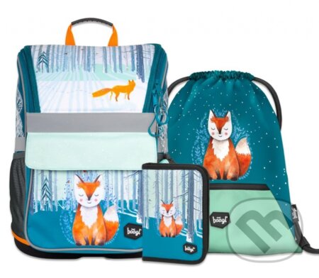 Školní set Baagl Zippy Foxie (aktovka, penál, sáček) (Presco Group). Presco Group, 2020 Školní set Baagl Zippy Foxie (aktovka, penál, sáček) (Presco Group). Presco Group, 2020