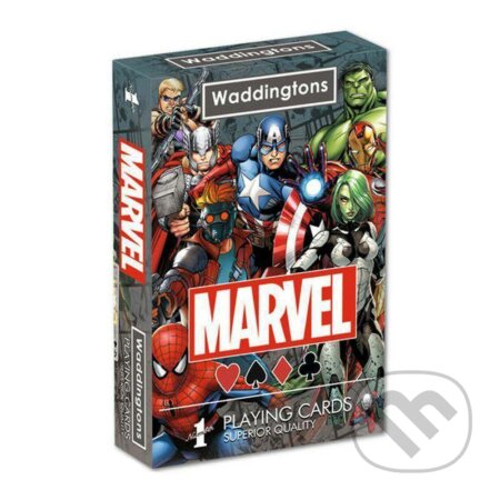 Hrací karty Marvel: Waddingtons (Winning Moves). Winning Moves, 2020 Hrací karty Marvel: Waddingtons (Winning Moves). Winning Moves, 2020