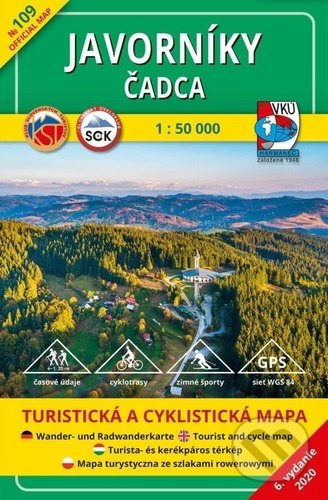 Javorníky Čadca 1 : 50 000 (VKÚ Harmanec). VKÚ Harmanec, 2020 Javorníky Čadca 1 : 50 000 (VKÚ Harmanec). VKÚ Harmanec, 2020