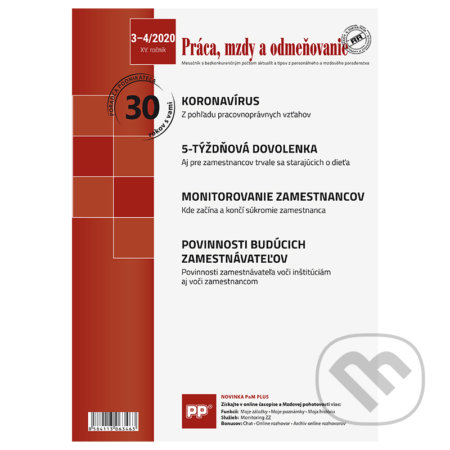 Práca, mzdy a odmeňovanie 3-4/2020 (Poradca podnikateľa). Poradca podnikateľa, 2020 Práca, mzdy a odmeňovanie 3-4/2020 (Poradca podnikateľa). Poradca podnikateľa, 2020