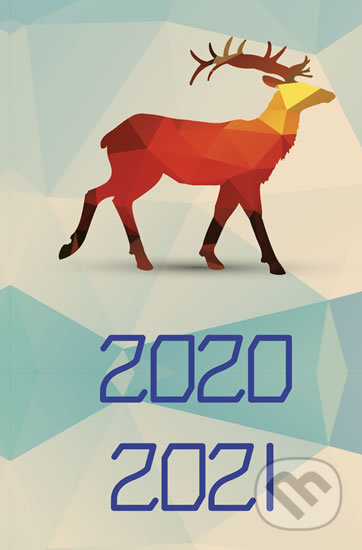 Diář školní: Polygonová zvířata, Happy Spirit, 2020
