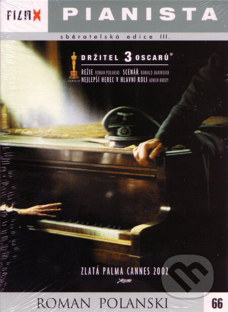Film: Pianista Film X (Roman Polanski) (DVD). Hollywood, 2002 Film: Pianista Film X (Roman Polanski) (DVD). Hollywood, 2002