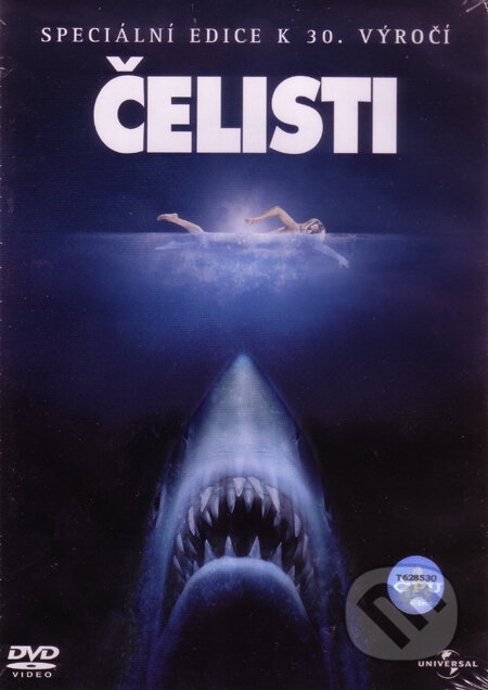 Film: Čeľuste (Steven Spielberg) (DVD). Bonton Film, 2009 Film: Čeľuste (Steven Spielberg) (DVD). Bonton Film, 2009