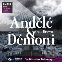 Audiokniha: Andělé & Démoni (Dan Brown). Tympanum, 2013 Audiokniha: Andělé & Démoni (Dan Brown). Tympanum, 2013