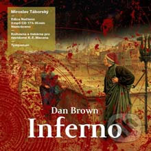Audiokniha: Inferno (Dan Brown). Tympanum, 2013 Audiokniha: Inferno (Dan Brown). Tympanum, 2013