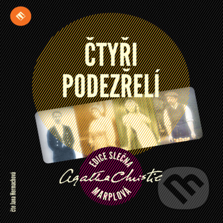 Audiokniha: Čtyři podezřelí (Agatha Christie). Tympanum, 2015 Audiokniha: Čtyři podezřelí (Agatha Christie). Tympanum, 2015