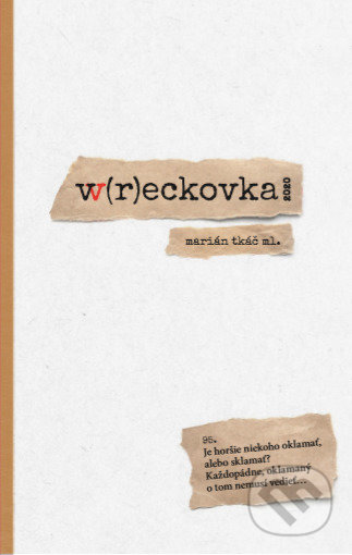 Kniha: w(r)eckovka 2020 (Marián Tkáč). Post Scriptum, 2020 Kniha: w(r)eckovka 2020 (Marián Tkáč). Post Scriptum, 2020