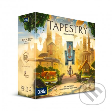 Spoločenská hra: Tapestry (Albi). Albi, 2020 Spoločenská hra: Tapestry (Albi). Albi, 2020