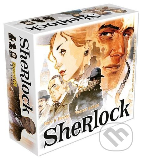 Společenská hra: Sherlock (Hope S. Hwang). Granna, 2020 Společenská hra: Sherlock (Hope S. Hwang). Granna, 2020