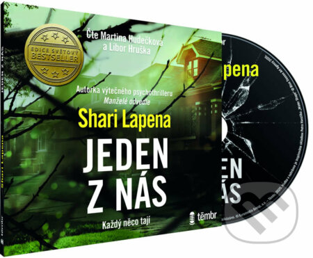 Audiokniha: Jeden z nás (audiokniha) (Shari Lapena). Témbr, 2020 Audiokniha: Jeden z nás (audiokniha) (Shari Lapena). Témbr, 2020