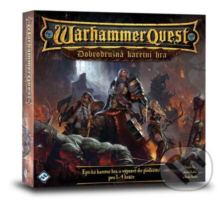 Společenská hra: Warhammer Quest: Dobrodružná (Brady Sadler a Adam Sadler). ADC BF, 2020 Společenská hra: Warhammer Quest: Dobrodružná (Brady Sadler a Adam Sadler). ADC BF, 2020