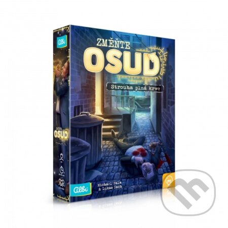 Společenská hra: Změňte osud - Strouha plná krve (Lukas Zach a Michael Palm). Albi, 2020 Společenská hra: Změňte osud - Strouha plná krve (Lukas Zach a Michael Palm). Albi, 2020