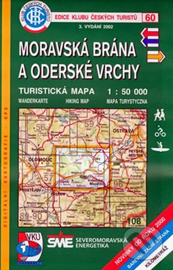 Kniha: Moravská brána a Oderské vrchy (Autorský kolektiv). VKÚ Harmanec Kniha: Moravská brána a Oderské vrchy (Autorský kolektiv). VKÚ Harmanec