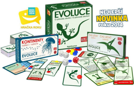 Spoločenská hra: Evoluce Trilogie: O původu druhů/Čas létat/Kontinenty (Alexander). Alexander, 2020 Spoločenská hra: Evoluce Trilogie: O původu druhů/Čas létat/Kontinenty (Alexander). Alexander, 2020