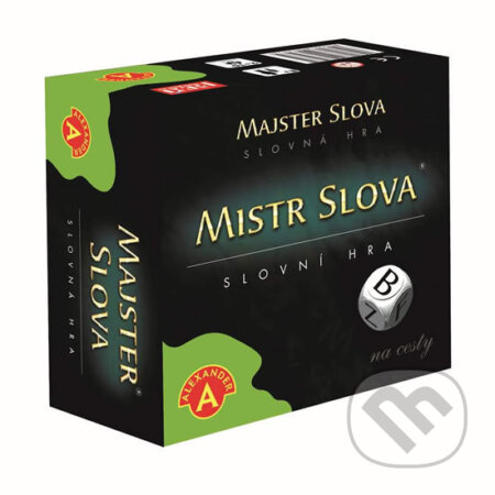 Společenská hra: Mistr Slova na cesty (Alexander). Alexander, 2020 Společenská hra: Mistr Slova na cesty (Alexander). Alexander, 2020