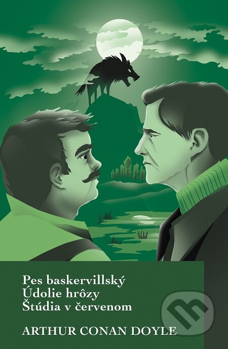 E-kniha: Pes baskervillský / Údolie hrôzy / Štúdia v červenom (Arthur Conan Doyle). Slovart, 2019 E-kniha: Pes baskervillský / Údolie hrôzy / Štúdia v červenom (Arthur Conan Doyle). Slovart, 2019
