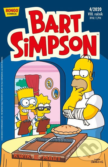 Kniha: Bart Simpson 4/2020 (Crew). Crew, 2020 Kniha: Bart Simpson 4/2020 (Crew). Crew, 2020