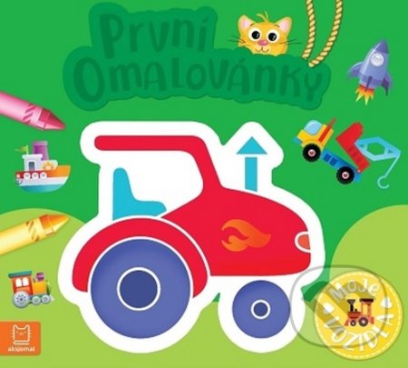 Kniha: První omalovánky - Moje vozidla (Beata Batorska a Sylwia Kajdana). Aksjomat, 2020 Kniha: První omalovánky - Moje vozidla (Beata Batorska a Sylwia Kajdana). Aksjomat, 2020