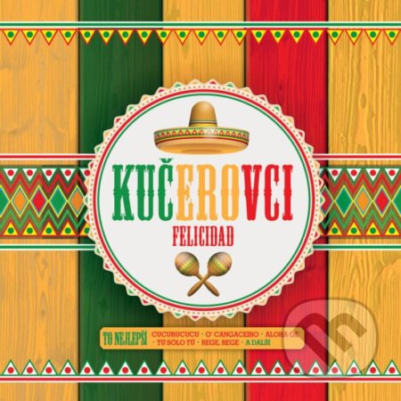 Hudobné CD: Kučerovci: Felicidad - To nejlepší (Hudobné albumy). Hudobné albumy, 2020 Hudobné CD: Kučerovci: Felicidad - To nejlepší (Hudobné albumy). Hudobné albumy, 2020
