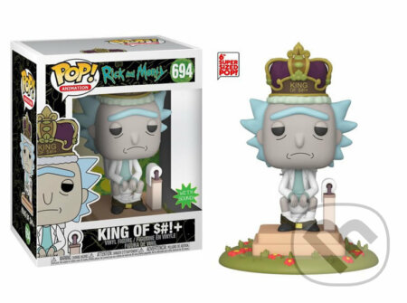 Funko POP Animation: Rick & Morty S2 - King of $#!+, Funko, 2020