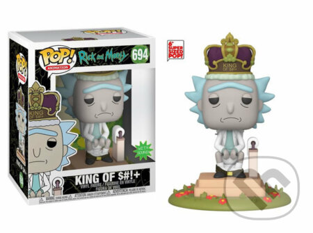 Funko POP Animation: Rick & Morty S2 - King of $#!+ (Funko). Funko, 2020 Funko POP Animation: Rick & Morty S2 - King of $#!+ (Funko). Funko, 2020