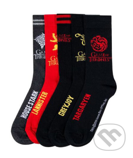 Pánské ponožky Game Of Thrones: Loga (). , 2020 Pánské ponožky Game Of Thrones: Loga (). , 2020