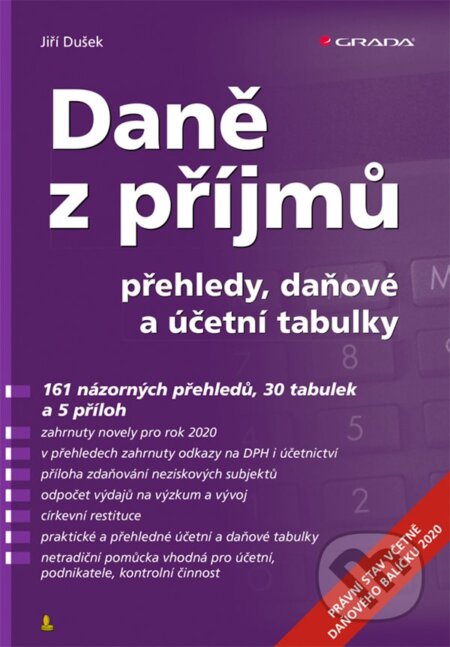 E-kniha: Daně z příjmů (Jiří Dušek). Grada, 2020 E-kniha: Daně z příjmů (Jiří Dušek). Grada, 2020