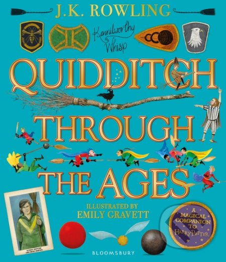 Kniha: Quidditch Through the Ages (J.K. Rowling). Bloomsbury, 2020 Kniha: Quidditch Through the Ages (J.K. Rowling). Bloomsbury, 2020