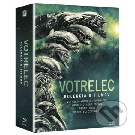 Film: Kolekcia Votrelec (6 Bluray) (Ridley Scott) (Blu-ray). Bonton Film, 2018 Film: Kolekcia Votrelec (6 Bluray) (Ridley Scott) (Blu-ray). Bonton Film, 2018