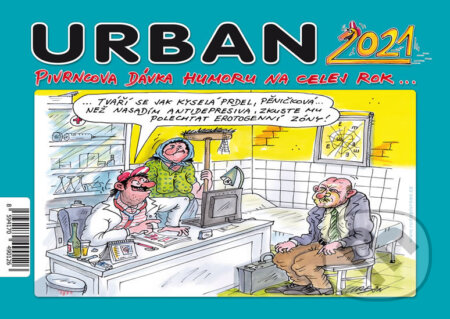 Kalendář Urban 2021 - Pivrncova dávka humoru na celej rok... - Petr Urban, Pivrncova jedenáctka, 2020