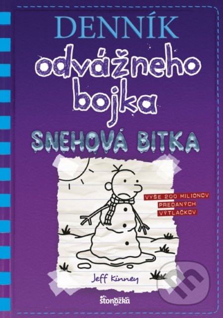 Kniha: Denník odvážneho bojka 13 (Jeff Kinney). Stonožka, 2020 Kniha: Denník odvážneho bojka 13 (Jeff Kinney). Stonožka, 2020