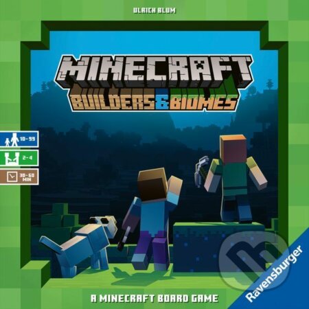 Spoločenská hra: Minecraft (Ulrich Blum). Ravensburger, 2020 Spoločenská hra: Minecraft (Ulrich Blum). Ravensburger, 2020