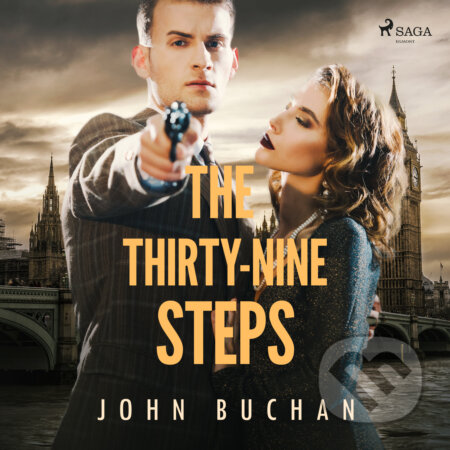 Audiokniha: The Thirty-Nine Steps (EN) (John Buchan). Saga Egmont, 2017 Audiokniha: The Thirty-Nine Steps (EN) (John Buchan). Saga Egmont, 2017
