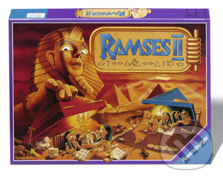 Spoločenská hra: Ramses II (Ravensburger). Ravensburger, 2020 Spoločenská hra: Ramses II (Ravensburger). Ravensburger, 2020