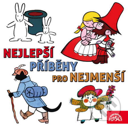 Audiokniha: Nejlepší příběhy pro nejmenší (Eva Košlerová, František Nepil, Jaroslav Pacovský, Jiří Šebánek, Josef Čapek, Josef Lada, Josef Pavel, Lidová, Miloš Kirschner, Václav Čtvrtek, Vladimír Jiránek a Vladimír Straka). Supraphon, 2020 Audiokniha: Nejlepší příběhy pro nejmenší (Eva Košlerová, František Nepil, Jaroslav Pacovský, Jiří Šebánek, Josef Čapek, Josef Lada, Josef Pavel, Lidová, Miloš Kirschner, Václav Čtvrtek, Vladimír Jiránek a Vladimír Straka). Supraphon, 2020