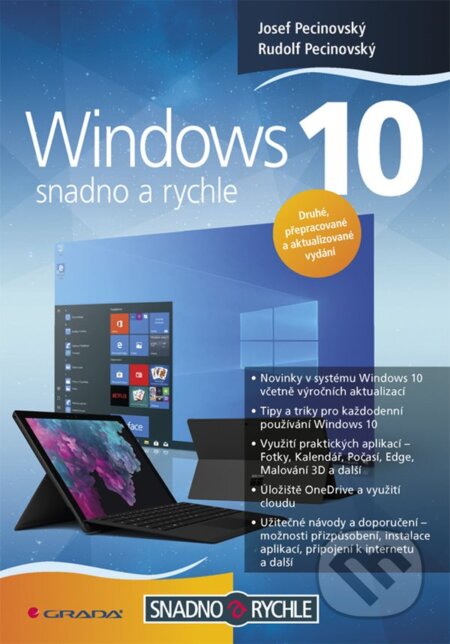 E-kniha: Windows 10 (Josef Pecinovský a Rudolf Pecinovský). Grada, 2019 E-kniha: Windows 10 (Josef Pecinovský a Rudolf Pecinovský). Grada, 2019
