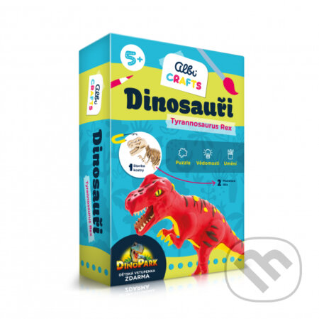 Spoločenská hra: Dinosauři - Tyrannosaurus Rex - Albi Crafts (Albi). Albi, 2020 Spoločenská hra: Dinosauři - Tyrannosaurus Rex - Albi Crafts (Albi). Albi, 2020