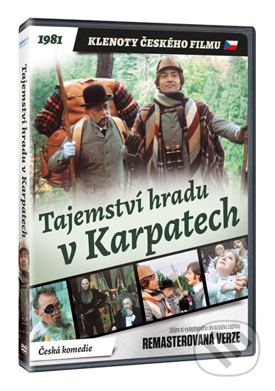 Film: Tajemství hradu v Karpatech (Oldřich Lipský) (DVD). Hollywood, 2020 Film: Tajemství hradu v Karpatech (Oldřich Lipský) (DVD). Hollywood, 2020