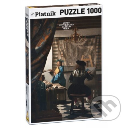 Puzzle: Vermeer, Malíř (Piatnik). Piatnik, 2020 Puzzle: Vermeer, Malíř (Piatnik). Piatnik, 2020