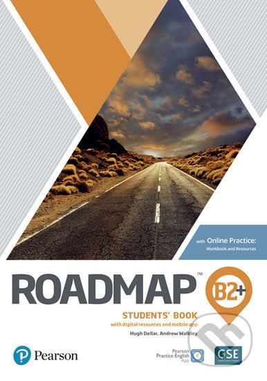 Kniha: Roadmap B2+ Upper-Intermediate Students´ Book with Online Practice, Digital Resources & App Pack (Andrew Walkley a Hugh Dellar). Pearson, 2020 Kniha: Roadmap B2+ Upper-Intermediate Students´ Book with Online Practice, Digital Resources & App Pack (Andrew Walkley a Hugh Dellar). Pearson, 2020