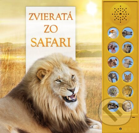 Kniha: Zvieratá zo safari (Andrea Pinnington a Caz Buckingham). Albatros SK, 2020 Kniha: Zvieratá zo safari (Andrea Pinnington a Caz Buckingham). Albatros SK, 2020