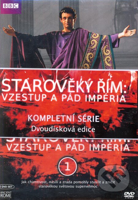 Film: Staroveký Rím: Vzostup a pád impéria 1+2 - Komplet (Andrew Grieve, Christopher Spencer a Tim Dunn) (DVD). Bonton Film, 2006 Film: Staroveký Rím: Vzostup a pád impéria 1+2 - Komplet (Andrew Grieve, Christopher Spencer a Tim Dunn) (DVD). Bonton Film, 2006