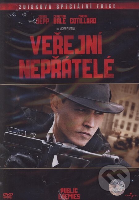 Film: Verejní nepriatelia 2DVD (Michael Mann) (DVD). Bonton Film, 2009 Film: Verejní nepriatelia 2DVD (Michael Mann) (DVD). Bonton Film, 2009