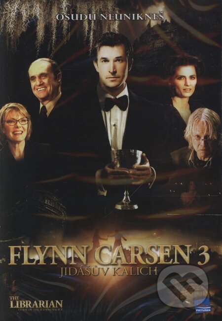 Film: Flynn Carsen 3: Judášov kalich (Jonathan Frakes) (DVD). Hollywood, 2008 Film: Flynn Carsen 3: Judášov kalich (Jonathan Frakes) (DVD). Hollywood, 2008