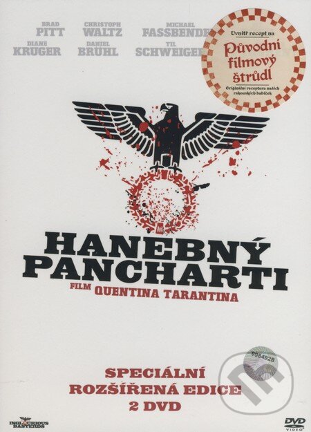 Film: Hanebný pancharti 2 DVD (Quentin Tarantino) (DVD). Bonton Film, 2009 Film: Hanebný pancharti 2 DVD (Quentin Tarantino) (DVD). Bonton Film, 2009